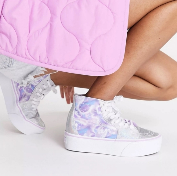 Vans Sk8-Hi Tapered Butterfly Dreams Stackform Sneakers NEW Platform - Picture 1 of 6